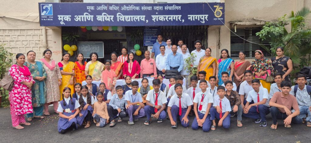 teacher with students